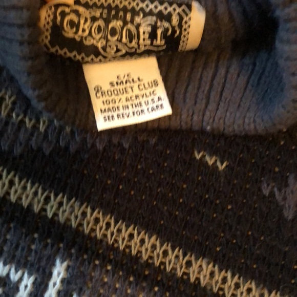 Woman’s Croquet Club sweater - Picture 3 of 4